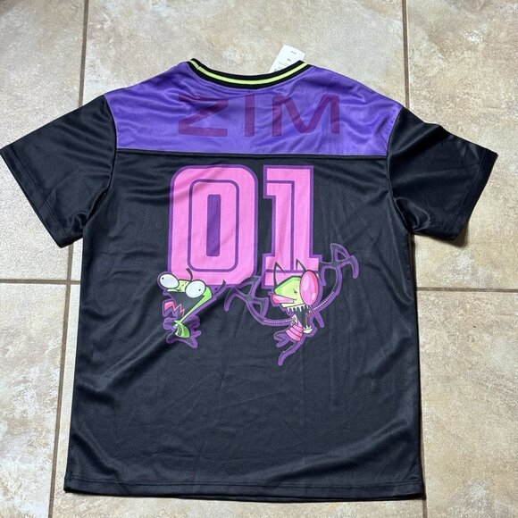 Invader Zim GIR & Zim Girls Soccer Jersey SMALL New - Picture 11 of 11